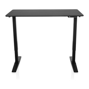 hjh OFFICE Schreibtisch STAND CARBON Elektrisch höhenverstellbar Schwarz B: 120 cm, T: 60 cm