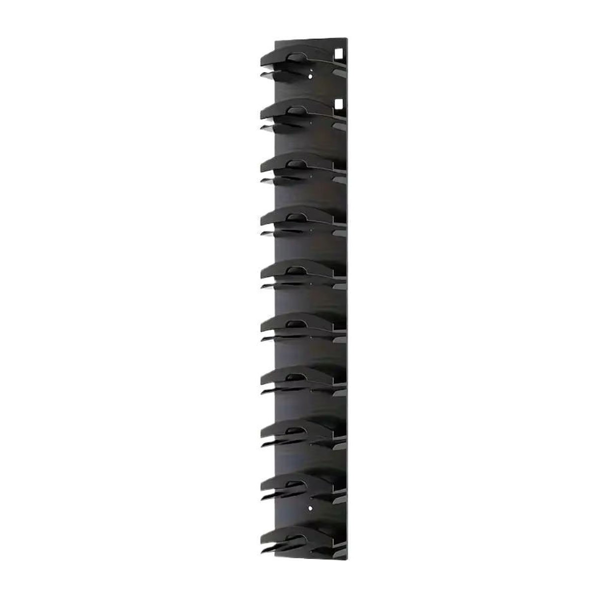 HNKMP Wandmontiertes Aufbewahrungsregal für Baseballkappen in Schwarz, minimalistisches Kappenregal zur platzsparenden Wanddekoration - Bild 7