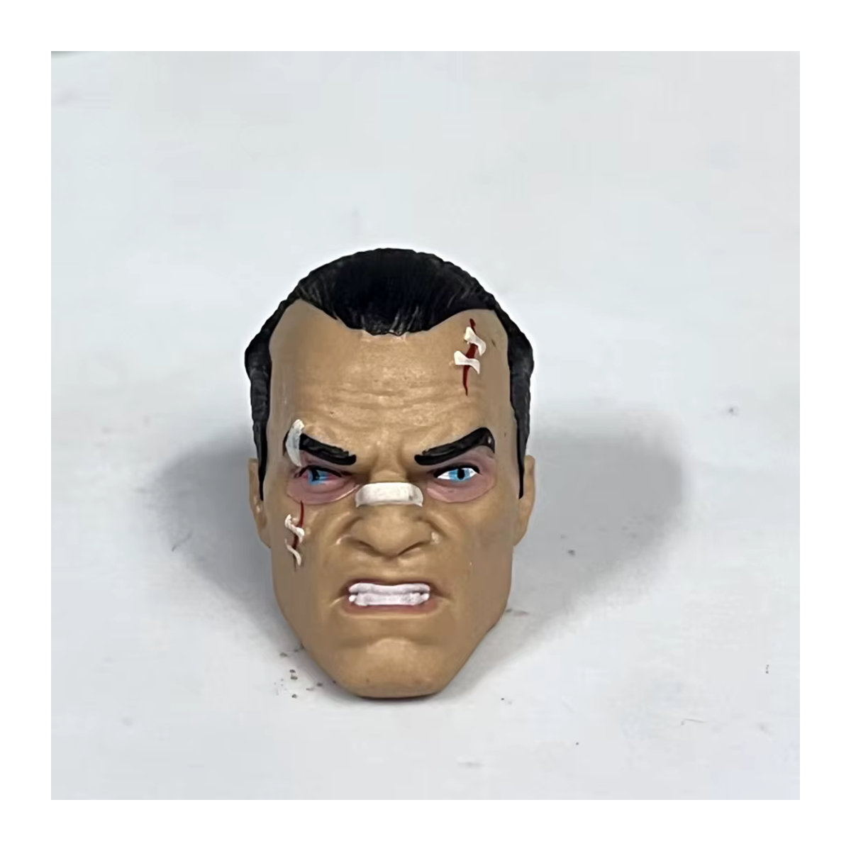 HOBBIESIR Antiker Soldat Punisher Kopf Skulptur als DIY Zubehör für 6 Zoll abnehmbare Puppen, mehrfarbig - Bild 4