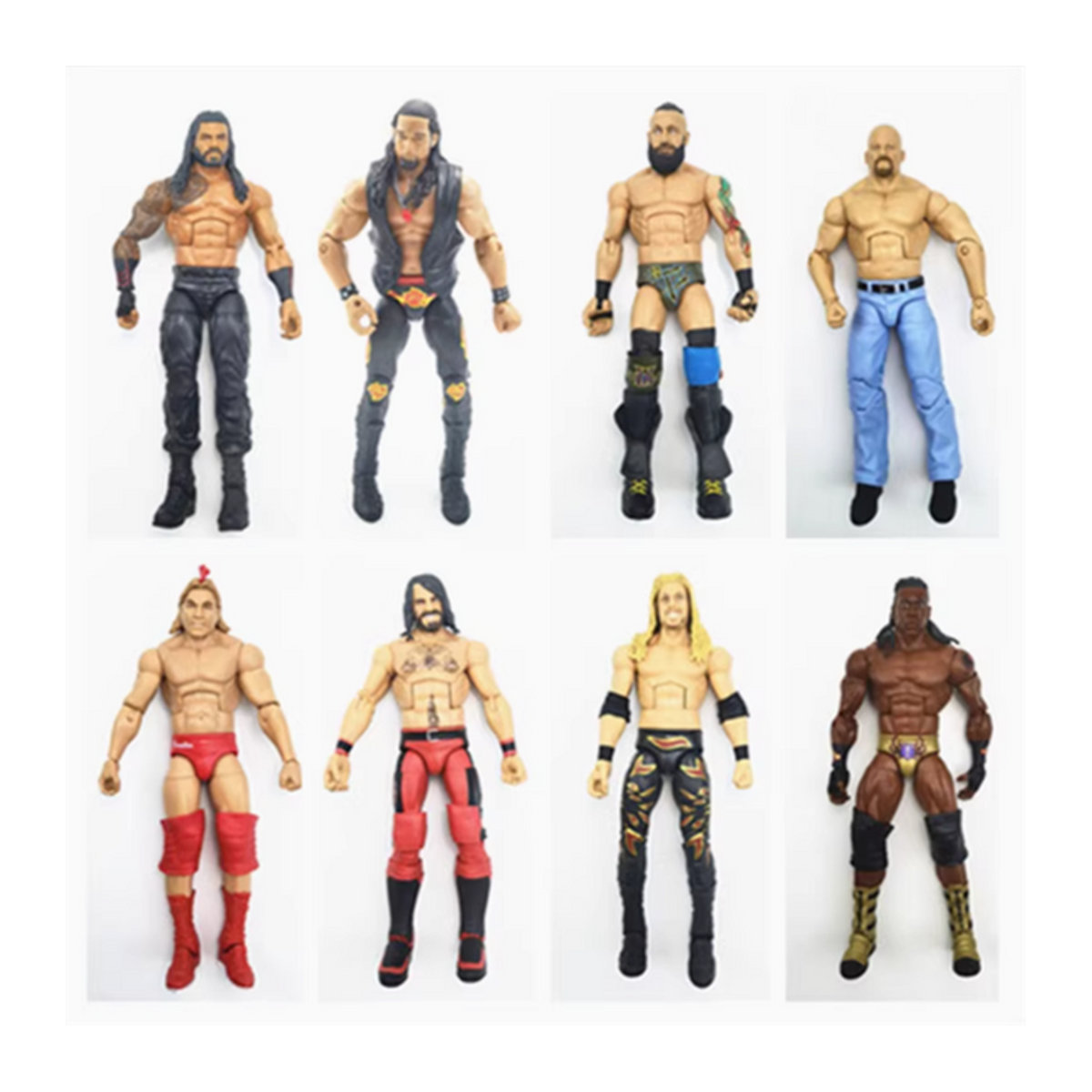 HOBBIESIR Bulk Wrestler Sammlerspielzeugmodelle, abnehmbare Figuren in klassischem Design, mehrfarbig, Höhe: 17 cm - Bild 1