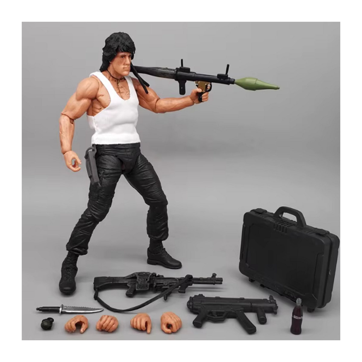 HOBBIESIR Soldat als bewegliche Figur im Maßstab 1:12, mehrfarbig, Höhe: 18 cm - Bild 1