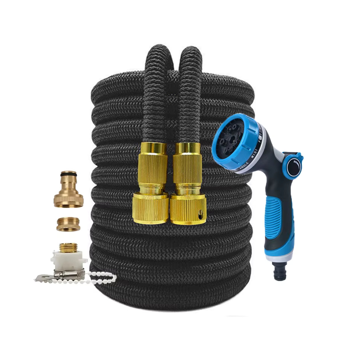 Hochdruck-Autowaschwasserpistole mit einziehbarem und flexiblem Sprinkler-Wasserrohr-Set - Bild 3