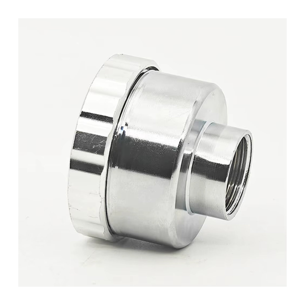 Hochdruck-Bewässerungsdüse aus Aluminiumlegierung in Silber mit abnehmbarem großem Durchfluss für deinen Gartenschlauch - Bild 2