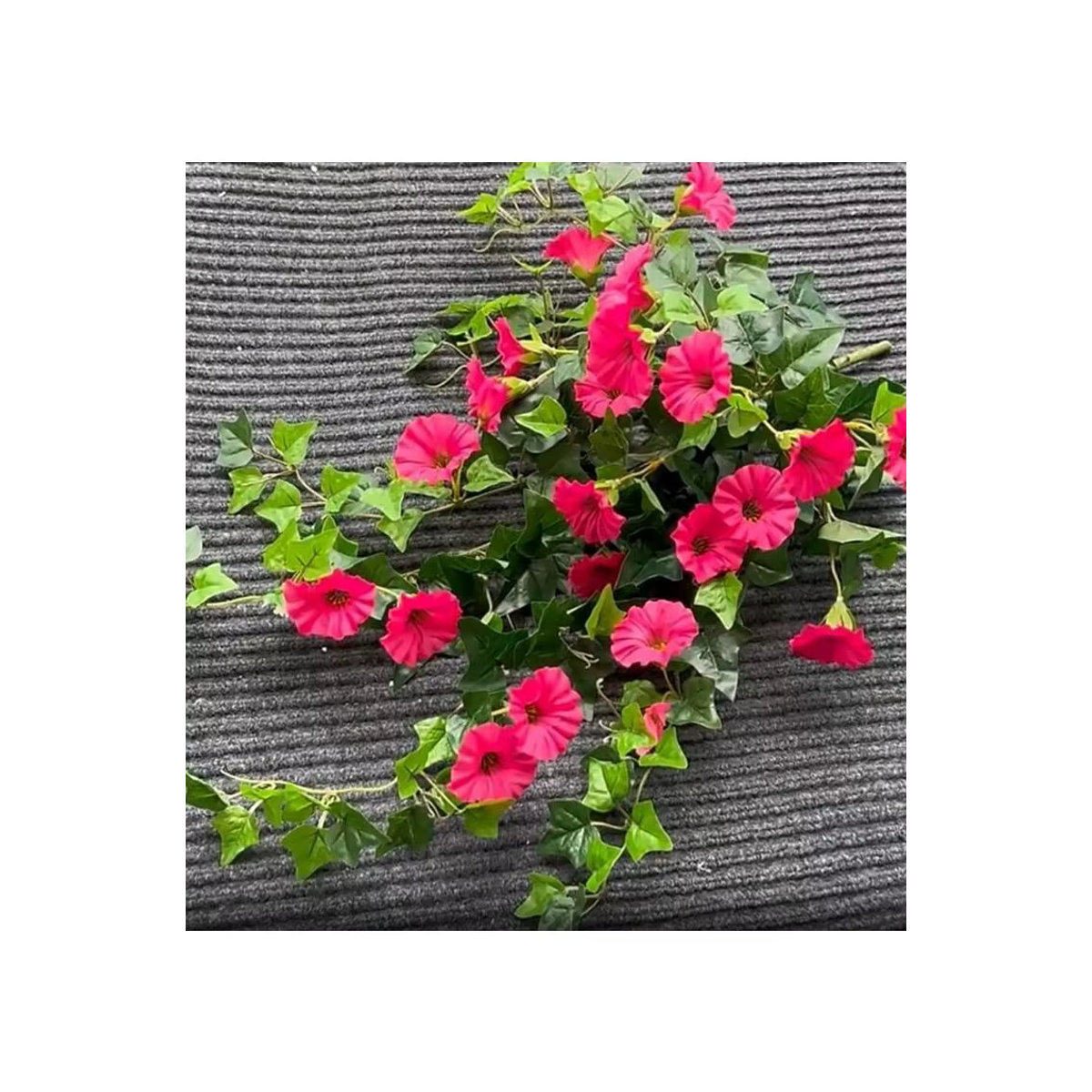 Hochwertige künstliche Kunstseide-Blume in Rot oder Rosa für Hochzeiten und DIY-Tischdekoration, Höhe: 65 cm - Bild 2