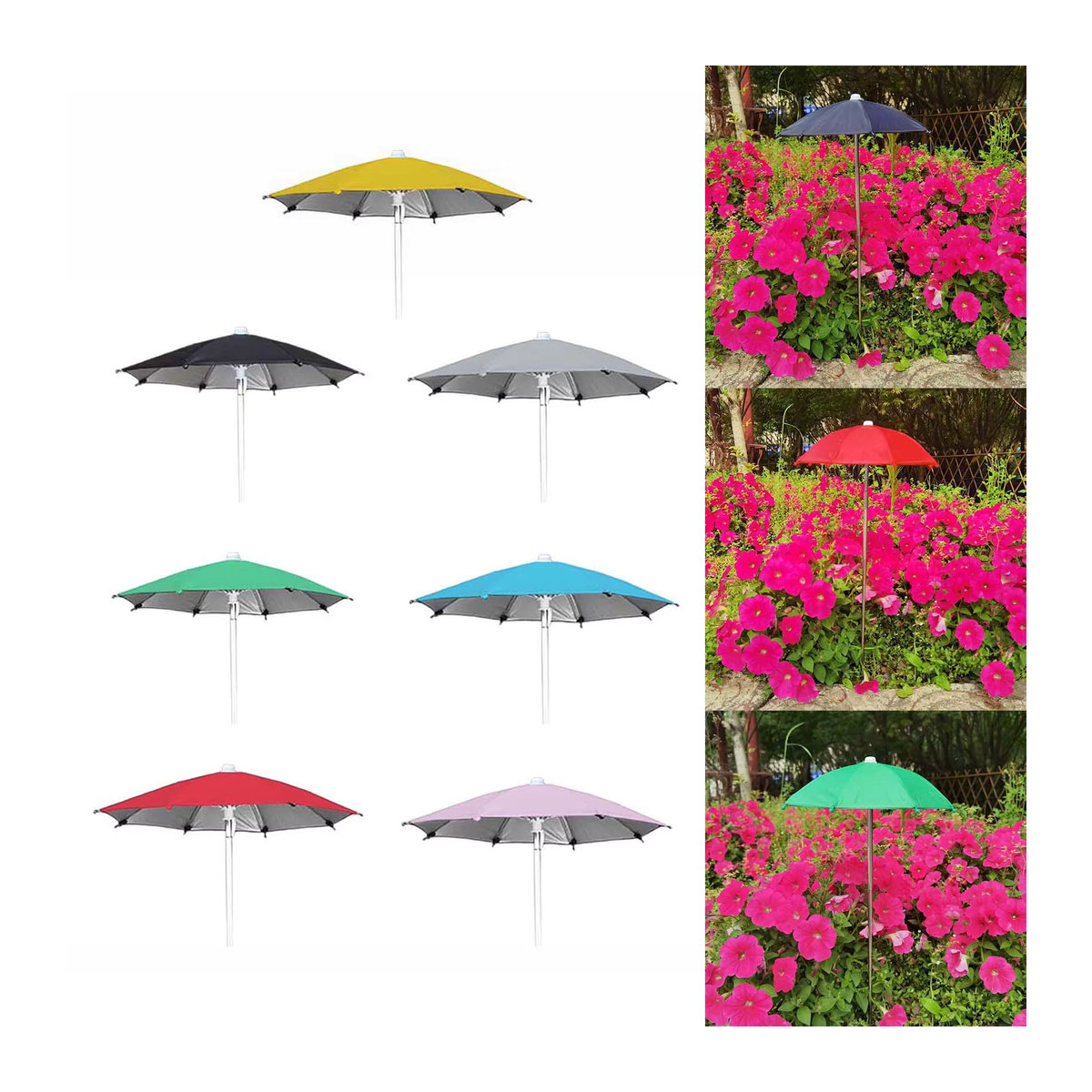 Höhenverstellbarer Pflanzenregenschirm aus wasserdichtem Material als Sonnenschutz für deinen Garten und Außenhof - Bild 2