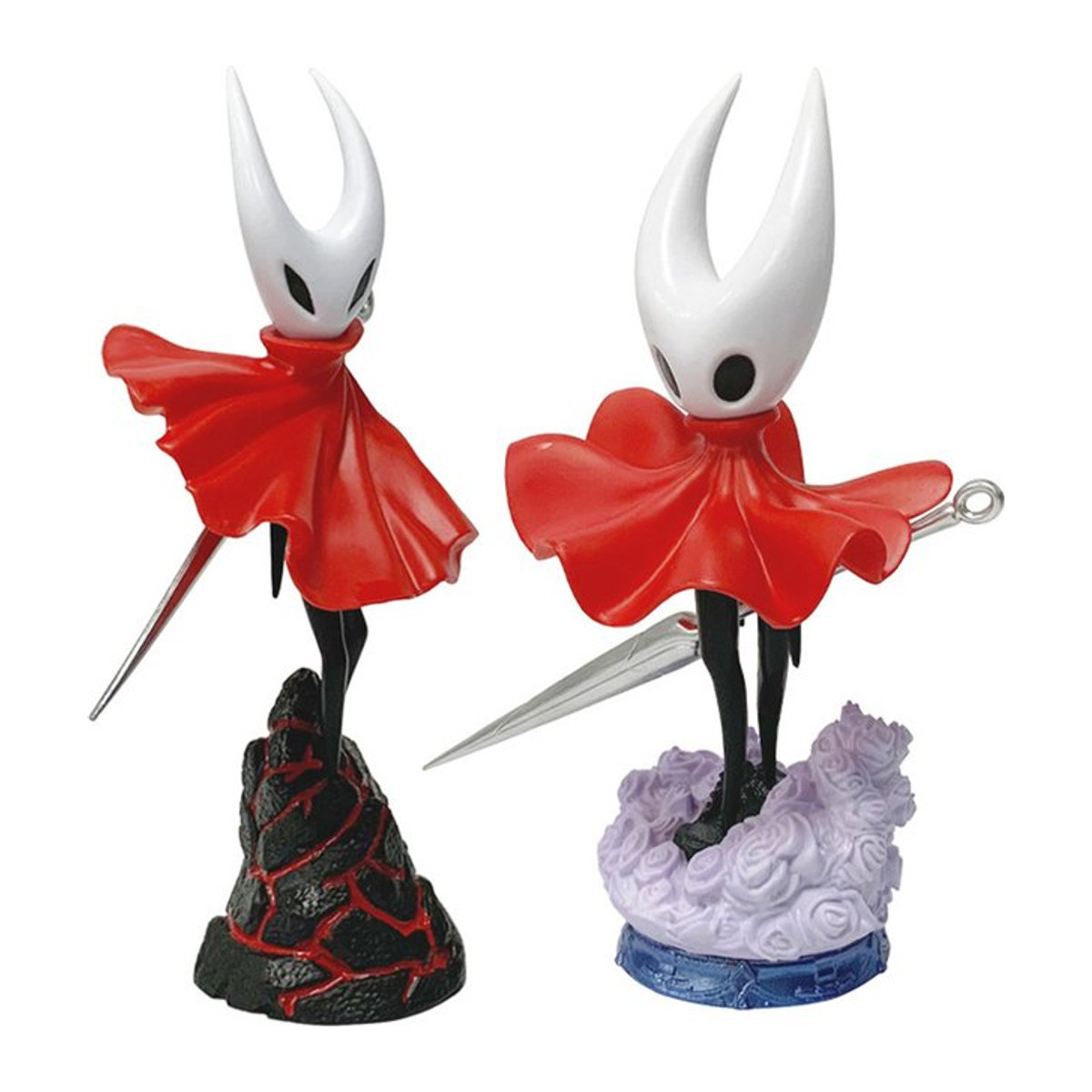 Hollow Knight Little Knight und Hornet Anime Figuren Set von Bandai, rote PVC Modell Figuren für Sammler, Höhe: 19 cm - Bild 1