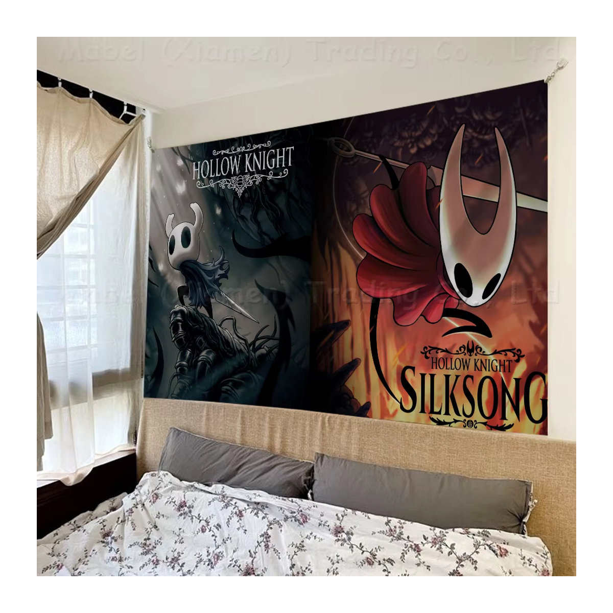 Hollow Knight Textil-Banner mehrfarbig als Wanddeko für dein Zuhause - Bild 2