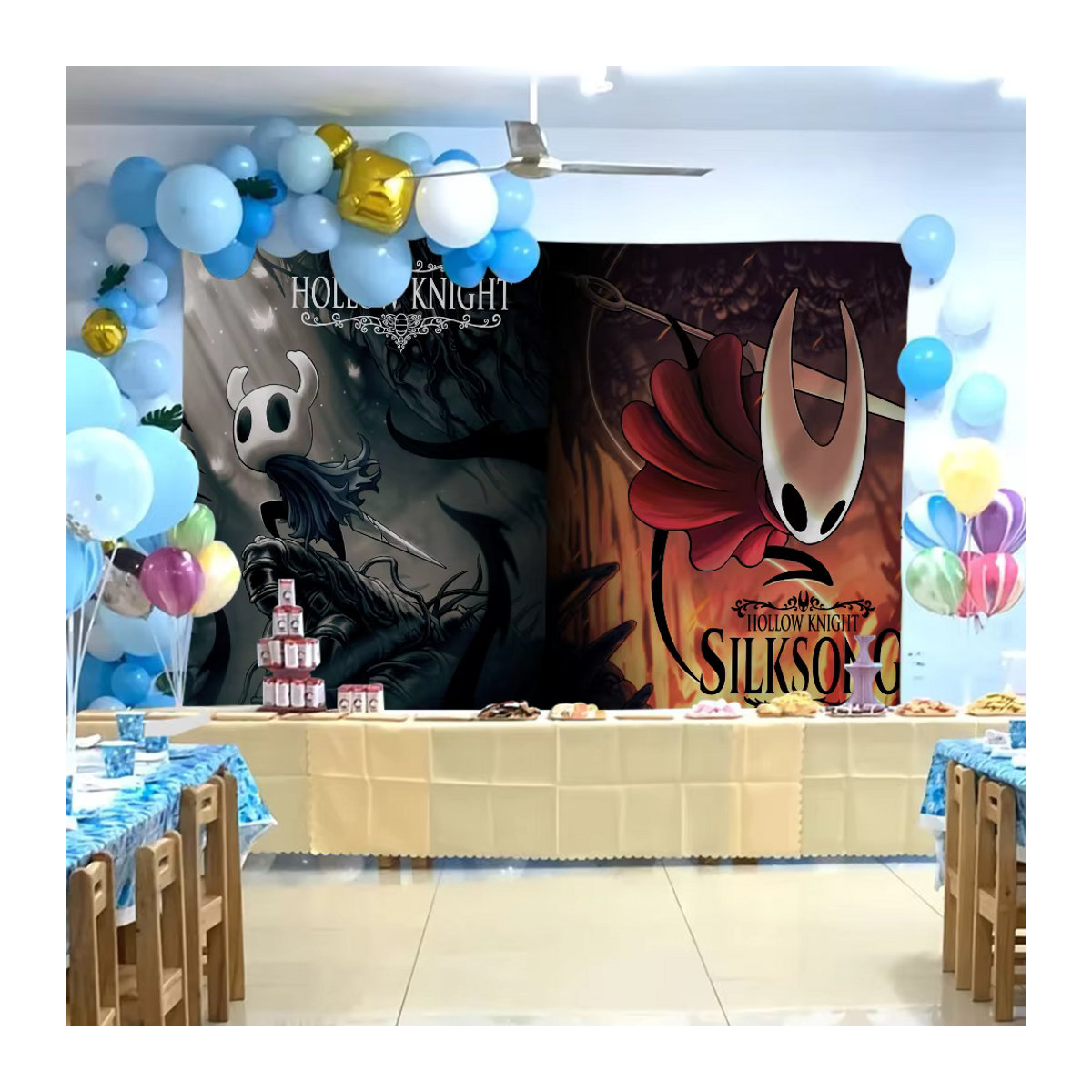 Hollow Knight Textil-Banner mehrfarbig als Wanddeko für dein Zuhause - Bild 6