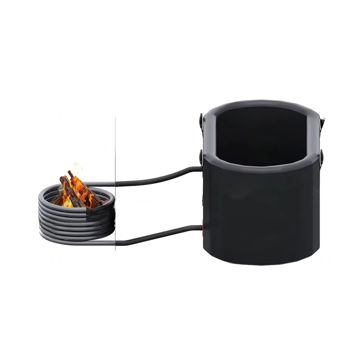 Holz-Spulen-Set für gef으로erte Thermosphon-Whirlpools im Außenbereich - Bild 1