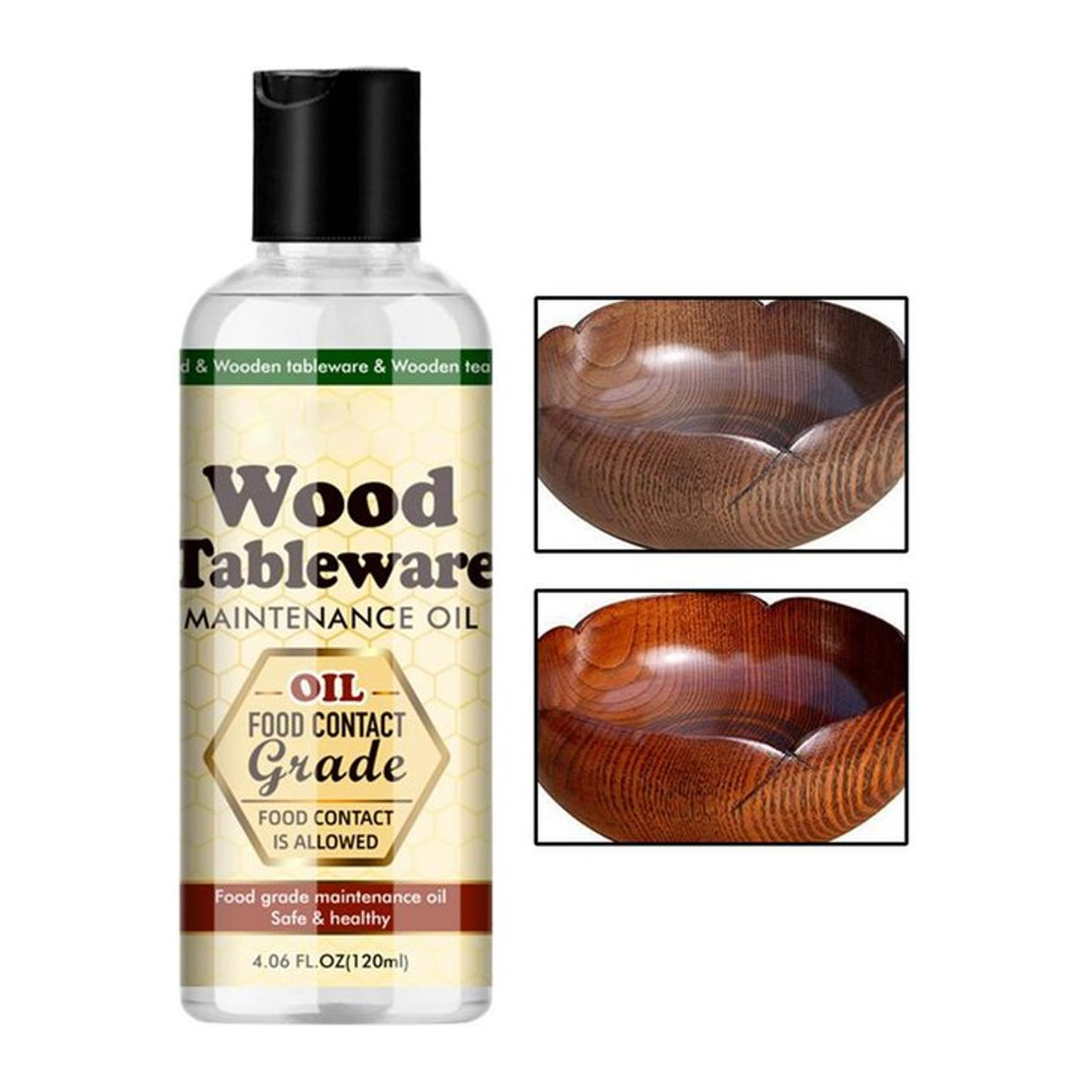 Holzschneidebrett Pflegeöl Conditioner für Tee-Sets und Holzmöbel, 120 ml - Bild 1
