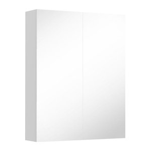 HOMCOM Spiegelschrank für das Badezimmer Wandspiegel H: 75 cm, B: 60 cm, T: 15 cm