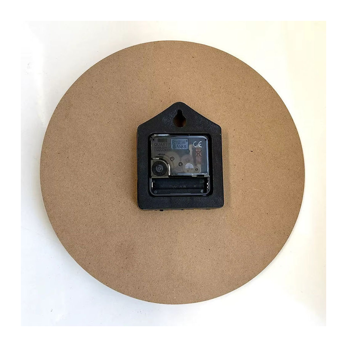 Home Decorators Runde Wanduhr aus Holz mit Katzen-Design, Geräuschlos, Batteriebetrieben, Mehrfarbig - Bild 2