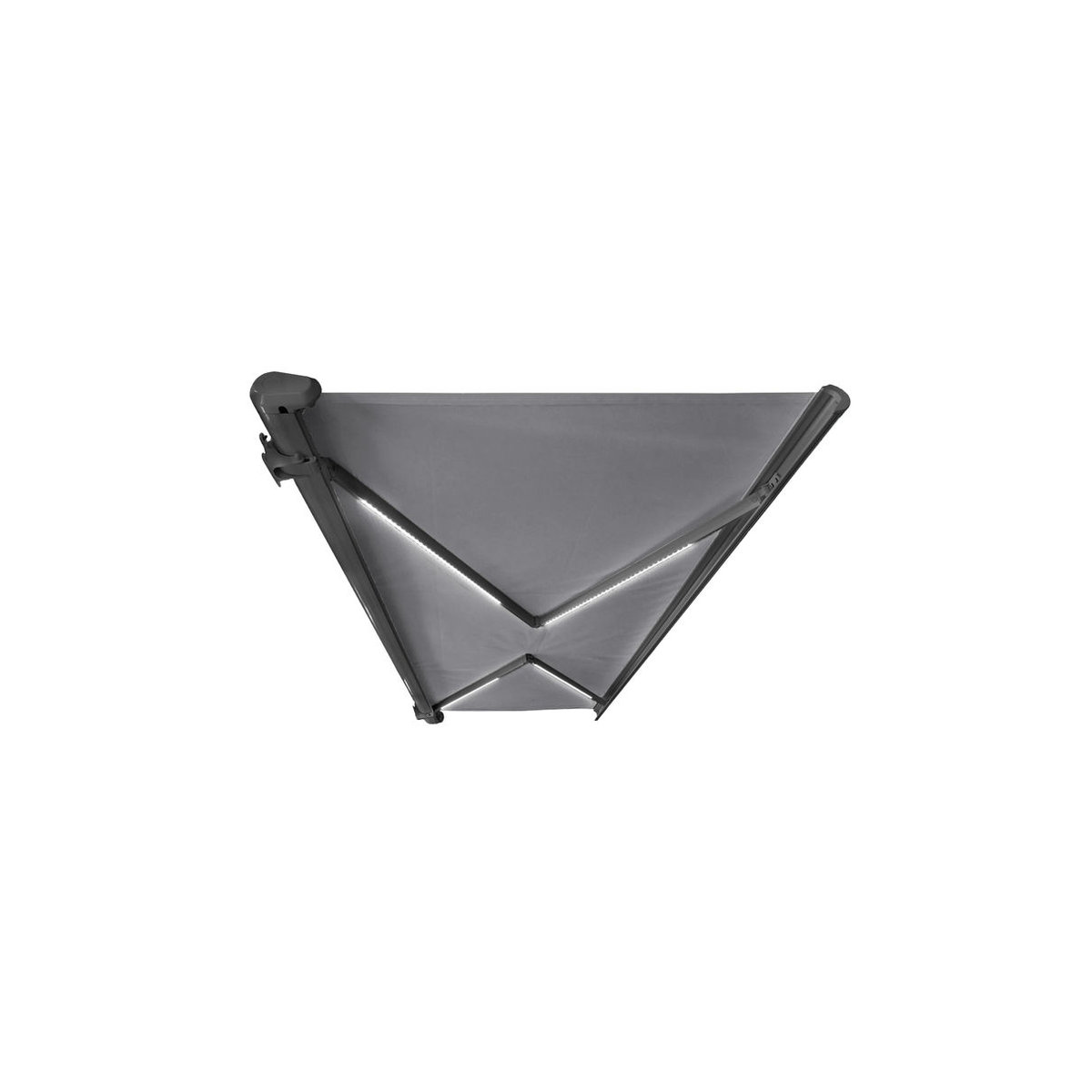 HOME DELUXE LED Vollkassettenmarkise ELOS elektrisch in Anthrazit, B: 350 cm, Ausladung: 250 cm - Bild 2