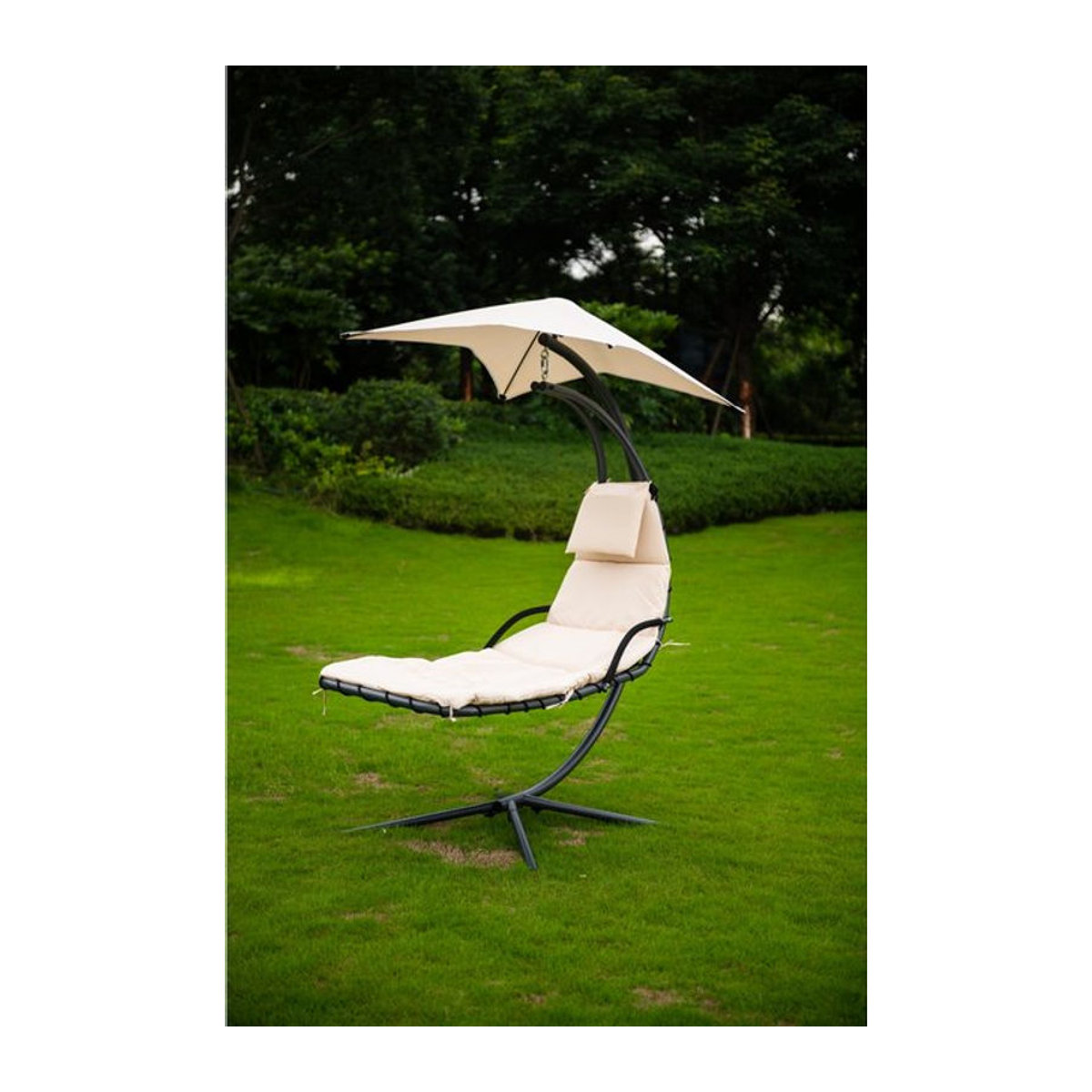 Home Deluxe Schwebeliege San Remo Modern aus Metall - Bild 2