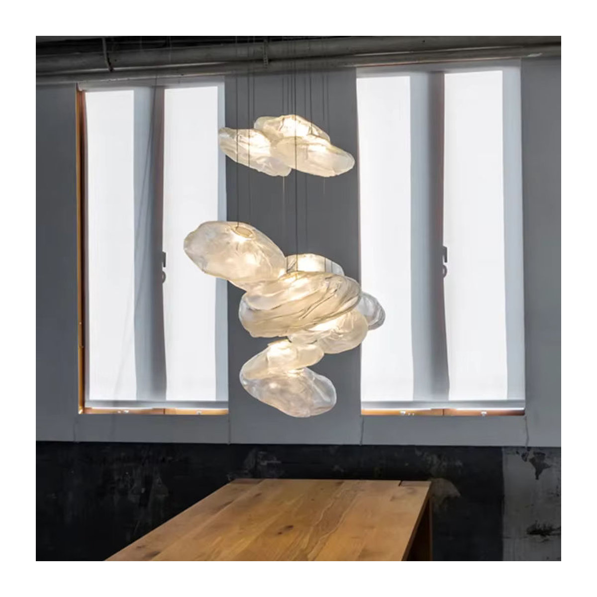 HomeLover Pendelleuchte aus Glas im modernen skandinavischen Design mit LED-Technik - Bild 2