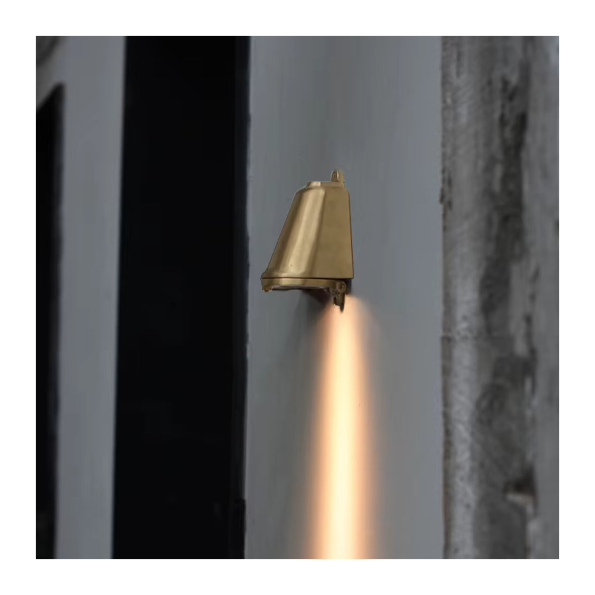 Homocean Retro Wandleuchte aus Aluminium mit LED-Licht in Silber oder Gold - Bild 4