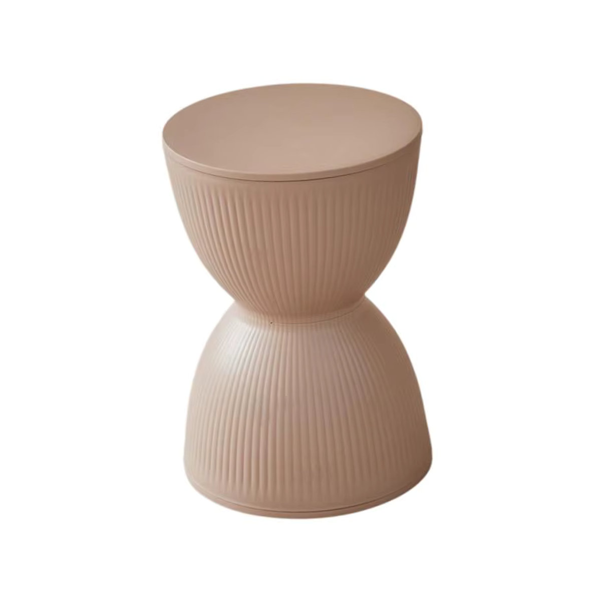 Homyl Polsterhocker Skandinavisch Minimalistisch in Gelb und Bunt als runder Mehrzweck-Sitzhocker für Wohnzimmer, Schlafzimmer und Eingangsbereich - Bild 7