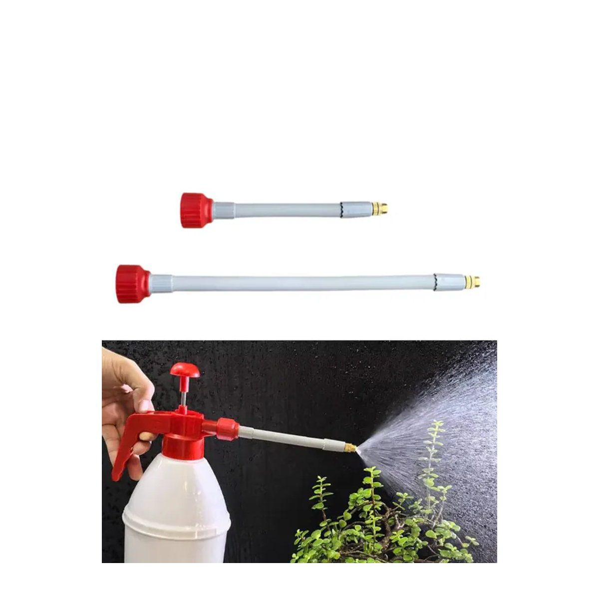homyl Sprayer-Verlängerungsstange mit 6,69 Zoll flexibler Bewässerungsdüse für Garten und Hausreinigung - Bild 4