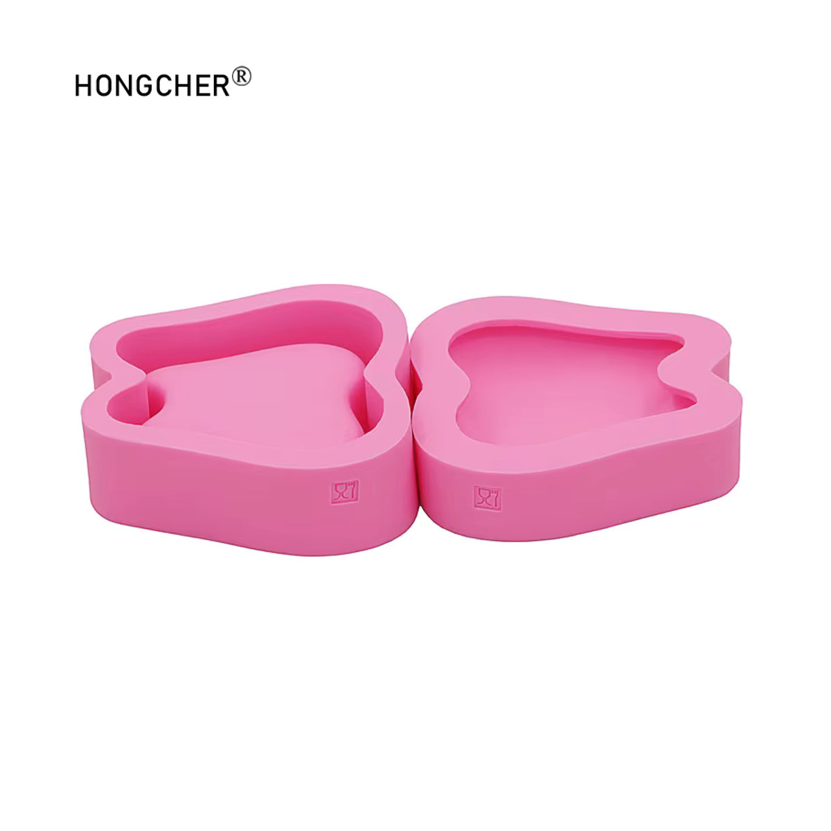 HONGCHER Silikonform in 3D-Zahnform für Schmuck und Kunstharz, Rosa - Bild 4