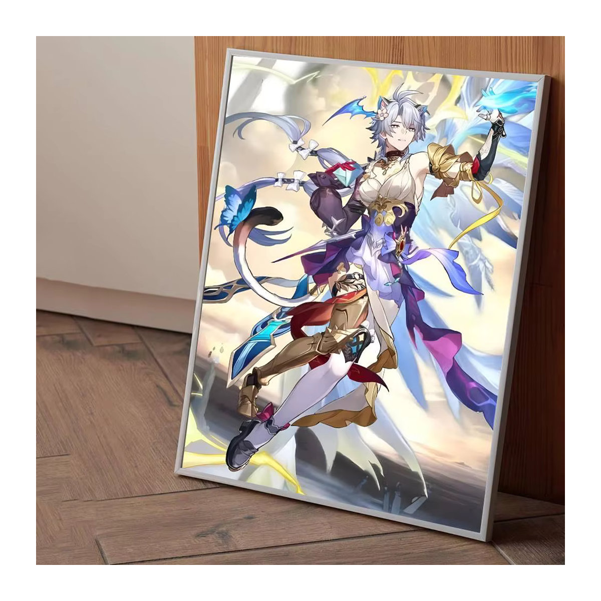 Honkai Star Rail AMPHOREUS Aglaea Tribios Mydei Castorice Poster Selbstklebender Papierdruck Mehrfarbig - Bild 5