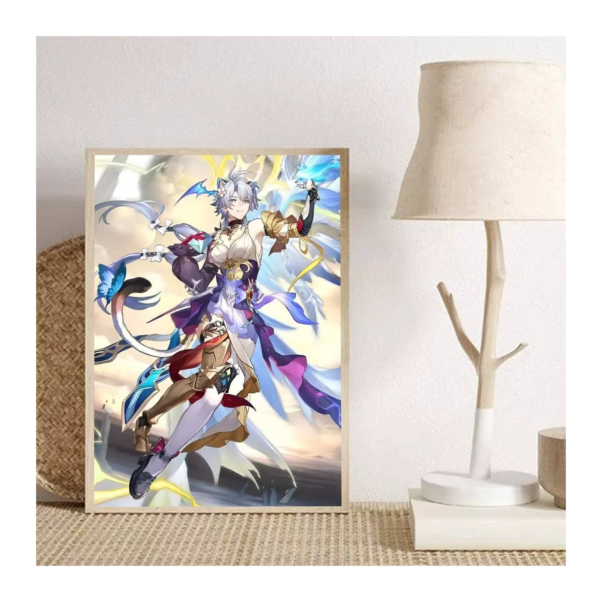 Honkai Star Rail AMPHOREUS Aglaea Tribios Mydei Castorice Poster Selbstklebender Papierdruck Mehrfarbig - Bild 6