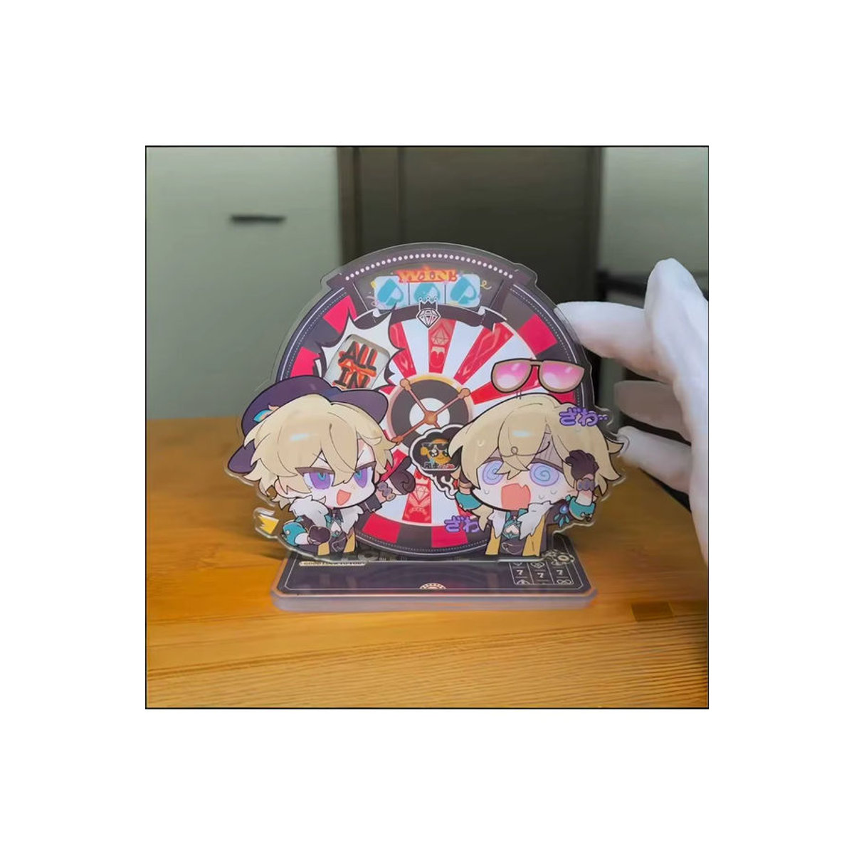 Honkai Star Rail Aventurin Anime Figur Acryl Stand Modell Mehrfarbig als Schreibtisch Dekoration - Bild 5