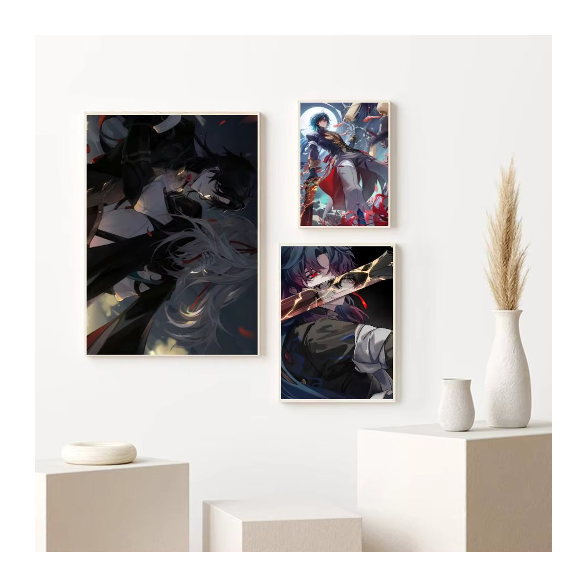 Honkai Star Rail Blade Anime Poster als mehrfarbige Kunstmalerei aus Papier für deine Wanddekoration - Bild 3