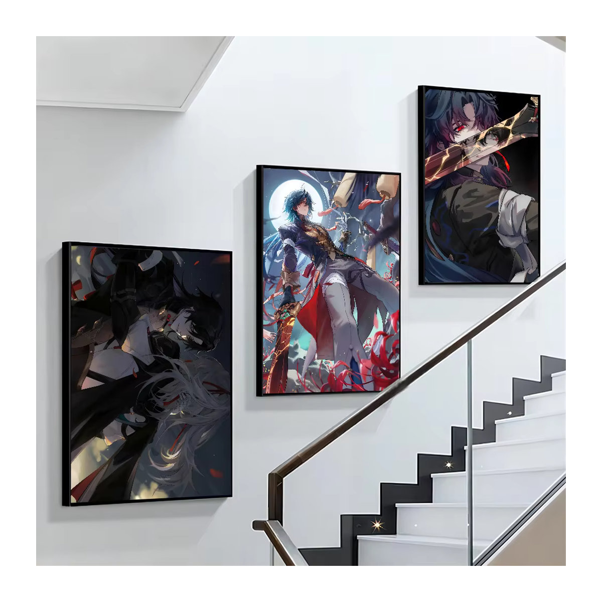 Honkai Star Rail Blade Anime Poster als mehrfarbige Kunstmalerei aus Papier für deine Wanddekoration - Bild 4