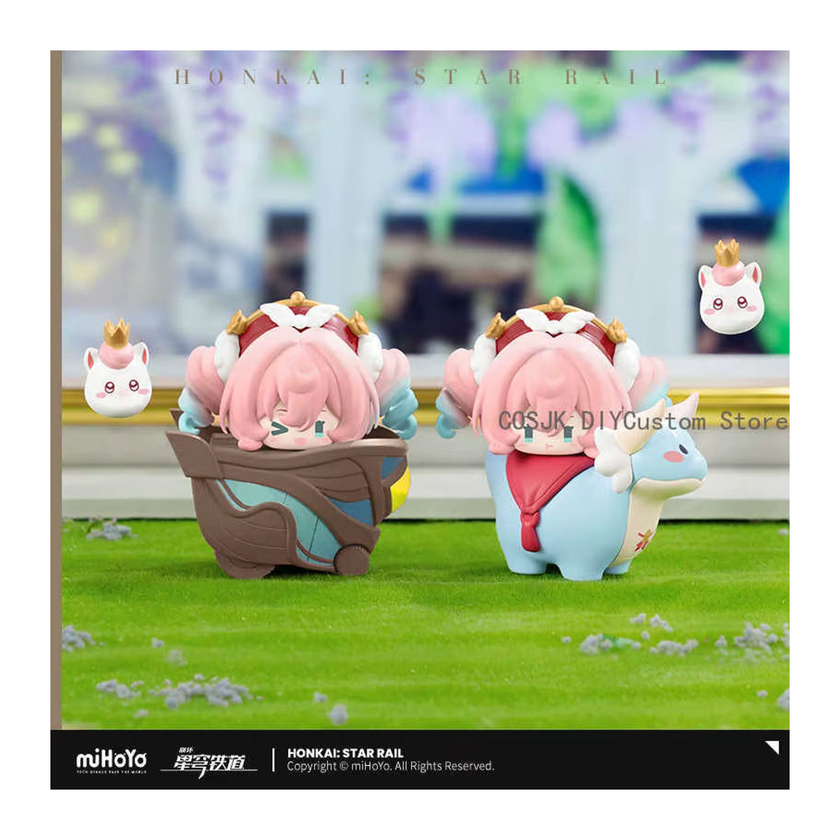 Honkai Star Rail Figuren Modell Ornament Aglaea Tribios Mydei Castorice Anaxa Hyacine Phainon mehrfarbig - Bild 4