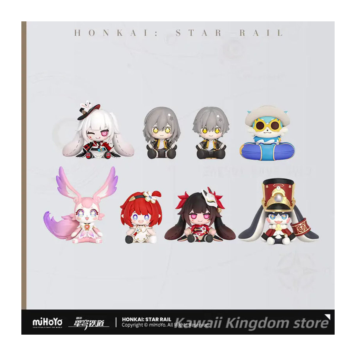Honkai: Star Rail Sparxie Anime PVC-Figurine, mehrfarbige Actionfigur für dich, Höhe: 6,5 cm - Bild 1