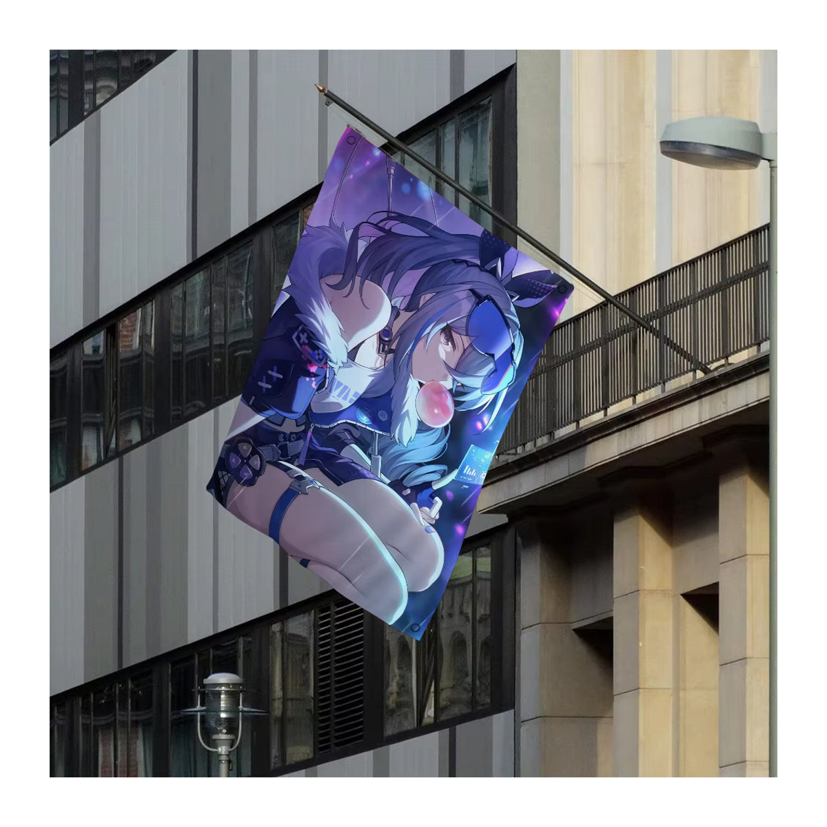 Honkai Star Rail Werbebanner aus Textil, mehrfarbig, Rechteckig, B: 70 cm, H: 50 cm - Bild 6