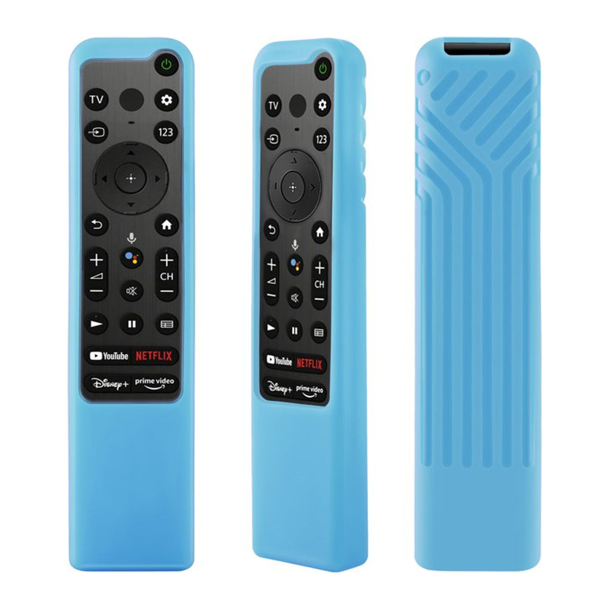 Hononjo Silikon-Schutzhülle für Sony Fernbedienungen RMF-TX800P RMF-TX800U RMF-TX800C RMF-TX900U RMF-TX900C RMF-TX900P in Blau - Bild 1