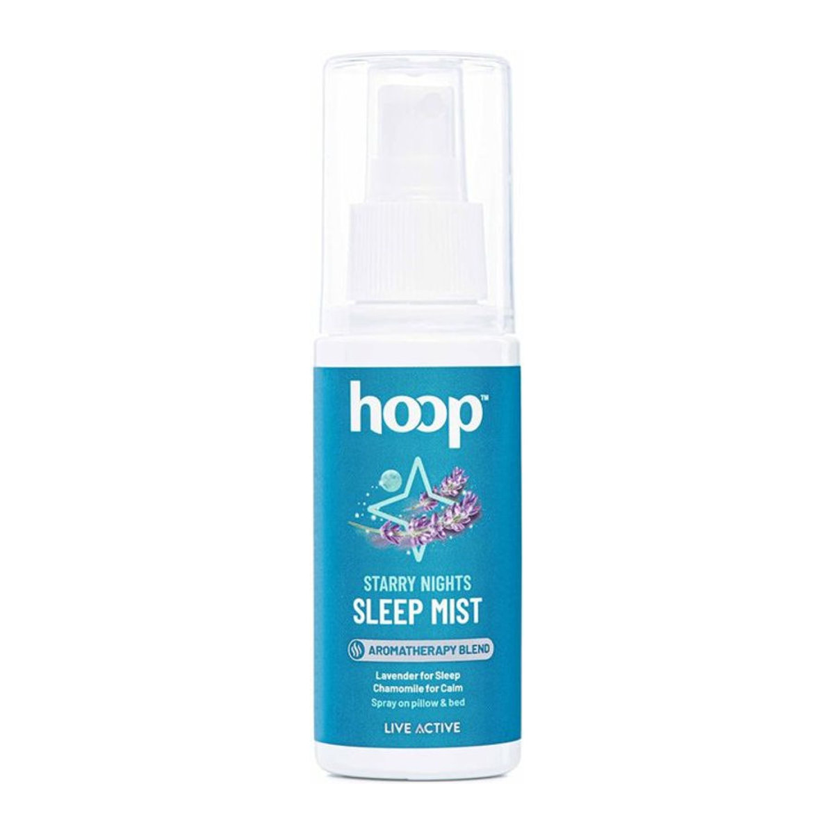 hoop Schlafspray Lavendel 100 ml für Entspannung und tiefen Schlaf durch Aromatherapie - Bild 1