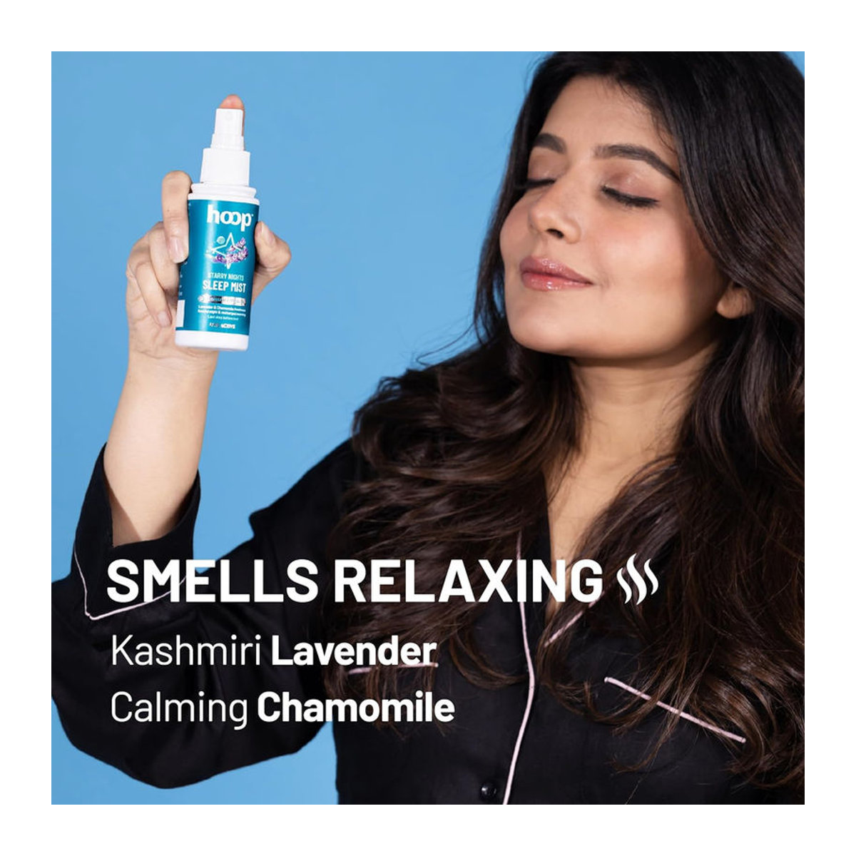 hoop Schlafspray Lavendel 100 ml für Entspannung und tiefen Schlaf durch Aromatherapie - Bild 4