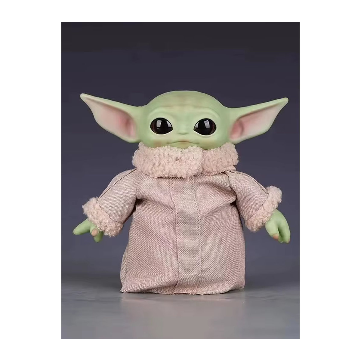 Hot Toys Baby Yoda Actionfigur in Grün mit Textilkleidung, 17 cm Höhe - Bild 7