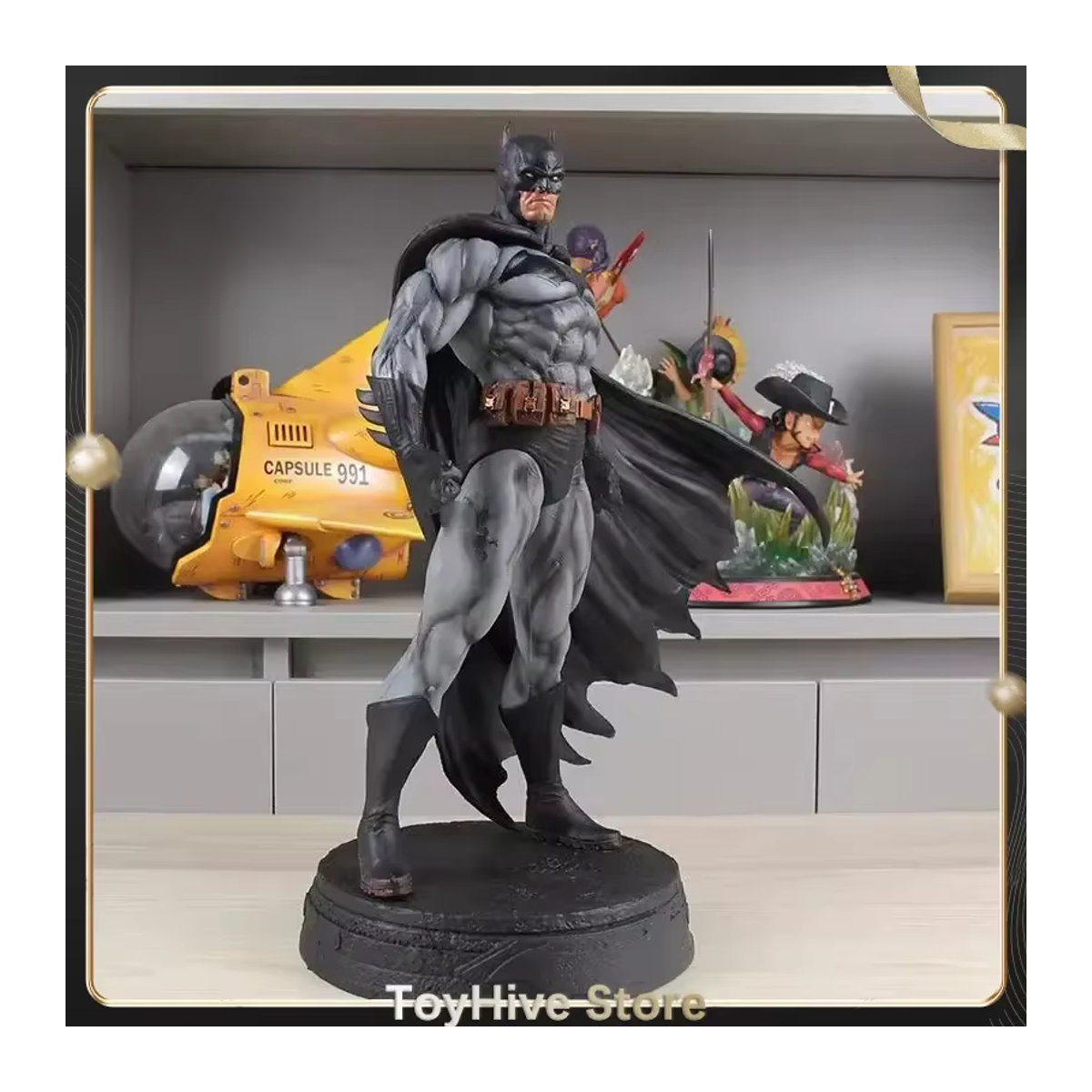 Hot Toys Batman Elite Series 1/6 Maßstab Actionfigur in Schwarz aus Kunstharz - Bild 2