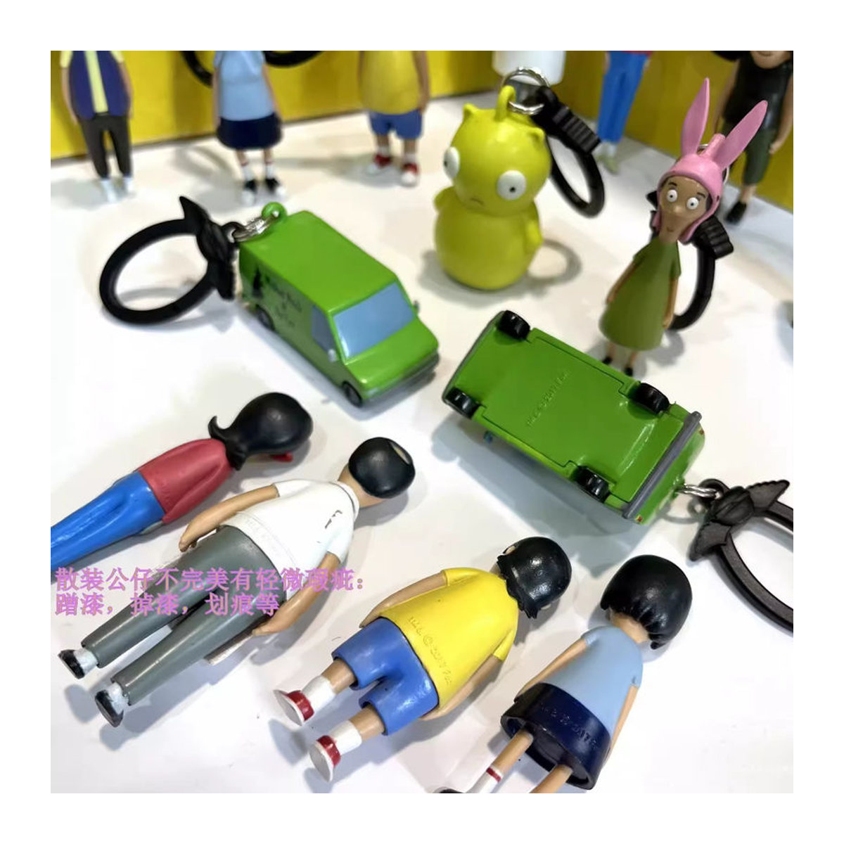 Hot Toys Bob Burgers Cartoon Actionfigur aus Kunststoff als mehrfarbiges Sammlerstück und Dekoration für Kinder - Bild 2