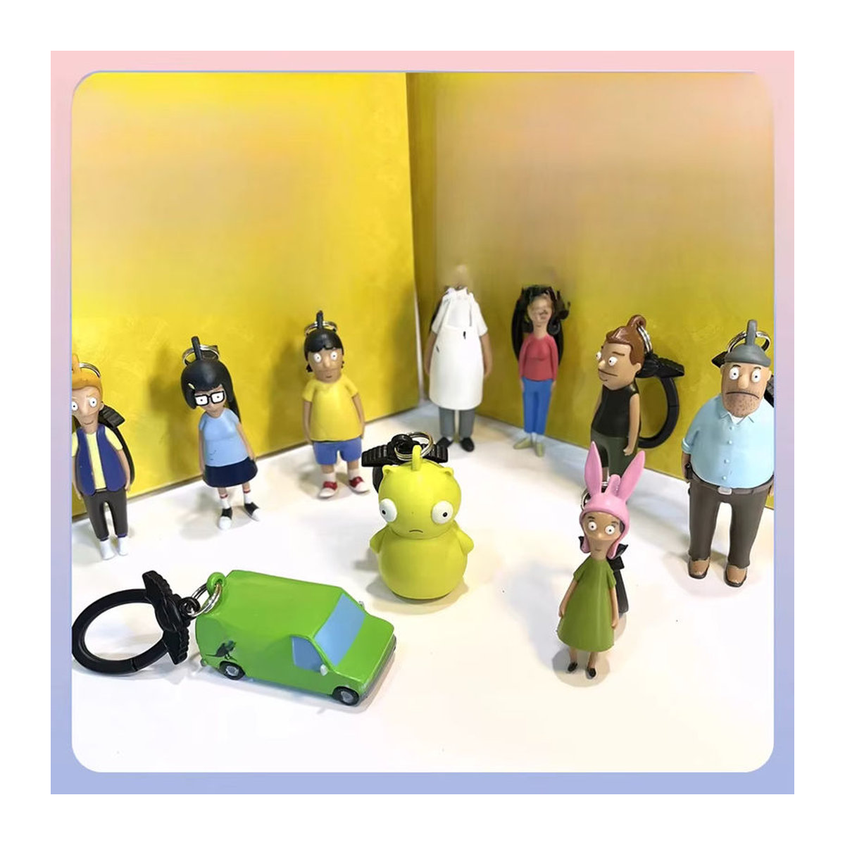 Hot Toys Bob Burgers Cartoon Actionfigur aus Kunststoff als mehrfarbiges Sammlerstück und Dekoration für Kinder - Bild 5