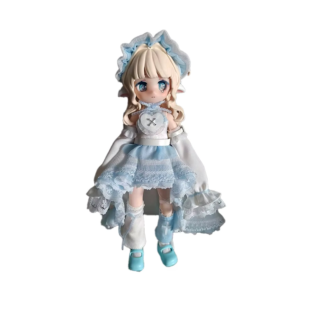 Hot Toys Elektronische Nette Haustier BJD Gelenkpuppe Blind Box Figur in Weiß - Bild 2
