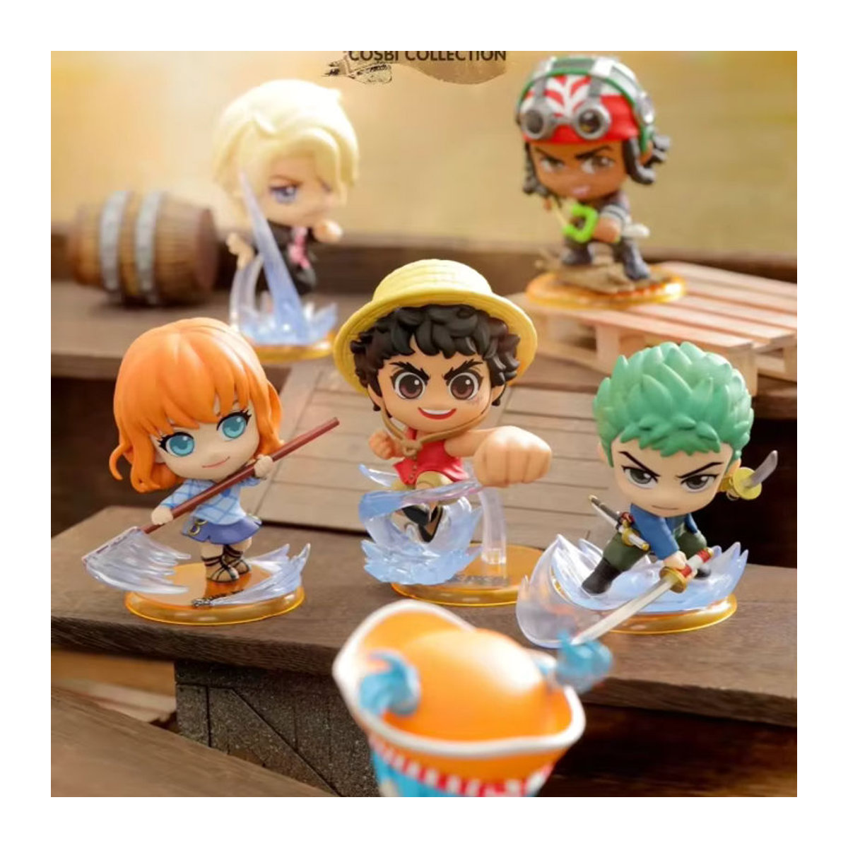 Hot Toys One Piece Cosbi Mini-Figur Blind Box Mehrfarbige Anime Sammlerfigur aus Kunststoff - Bild 4