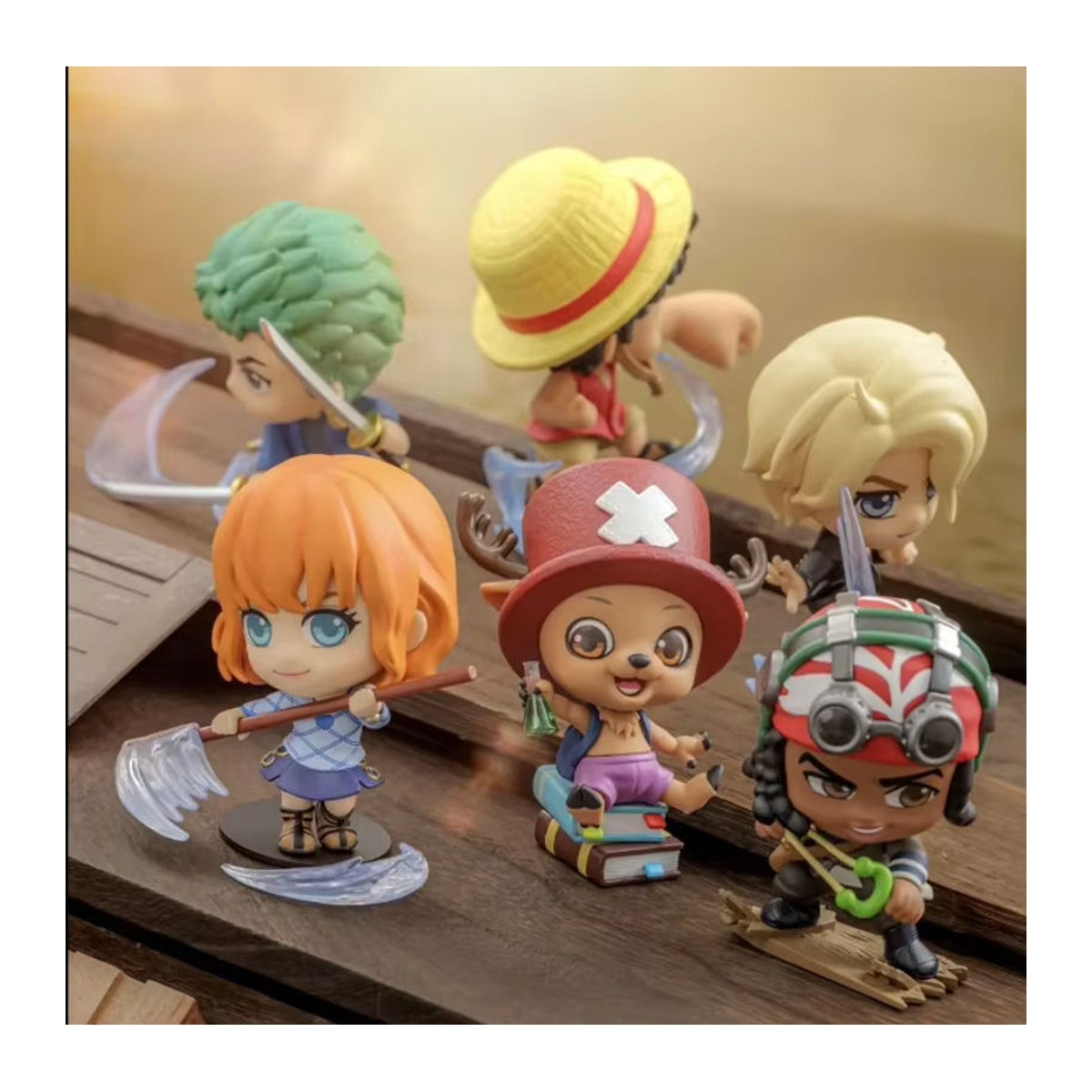 Hot Toys One Piece Cosbi Mini-Figur Blind Box Mehrfarbige Anime Sammlerfigur aus Kunststoff - Bild 5