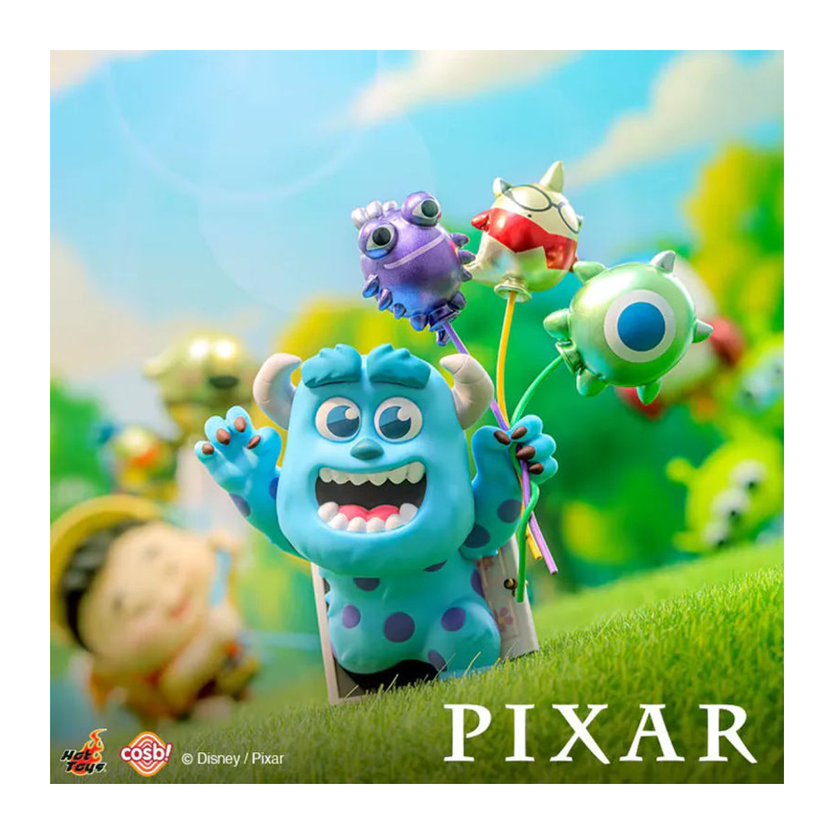 Hot Toys Pixar Cosbi Mini-Puppen Blind Box Ballon-Serie mehrfarbig aus Kunstharz zur Schreibtisch-Dekoration - Bild 2