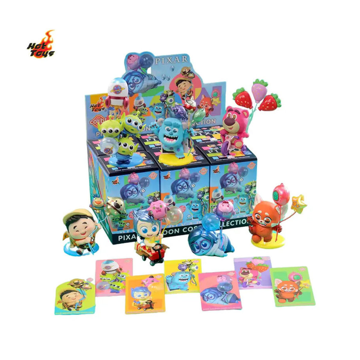 Hot Toys Pixar Cosbi Mini-Puppen Blind Box Ballon-Serie mehrfarbig aus Kunstharz zur Schreibtisch-Dekoration - Bild 6