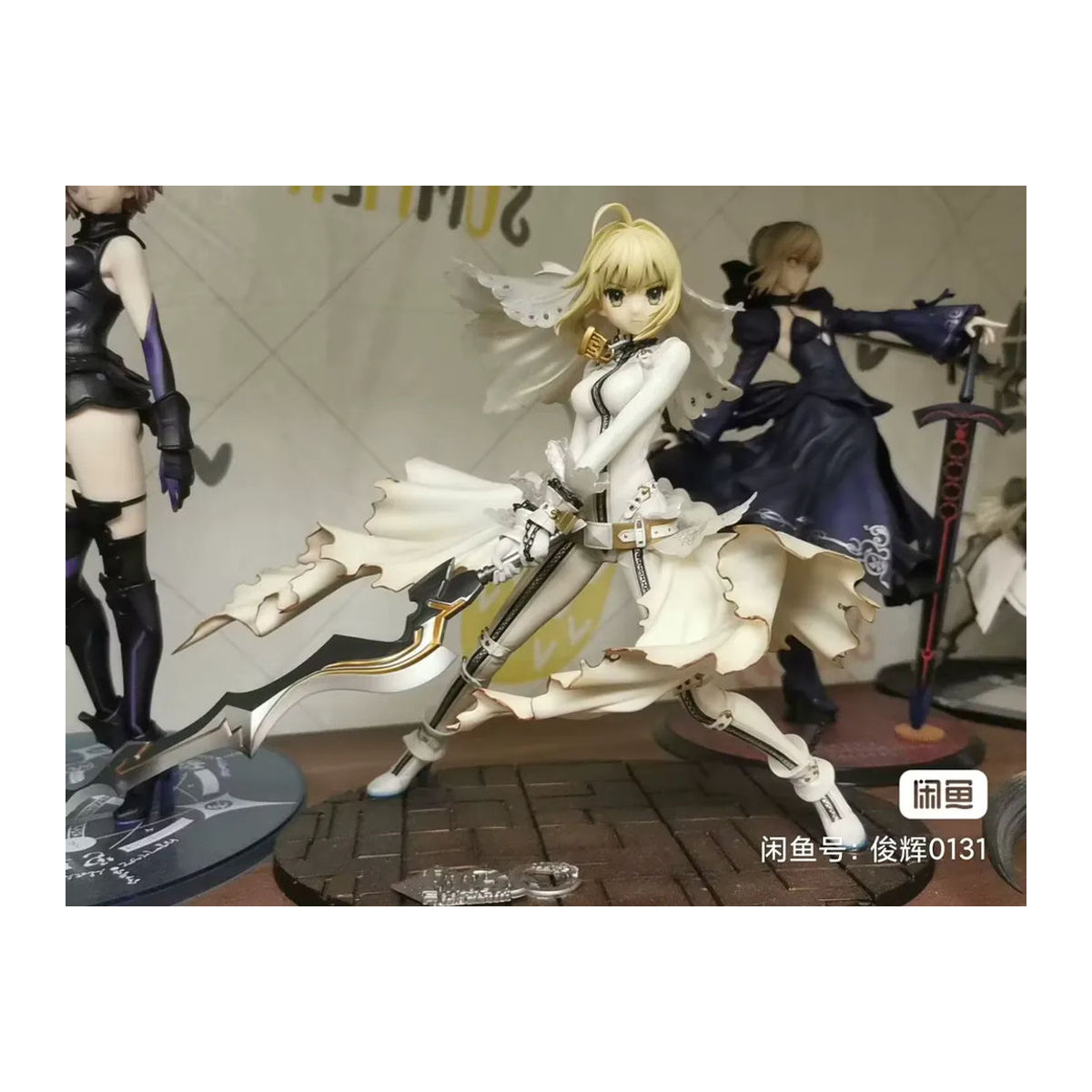 Hot Toys Schicksal Extella Nero Claudius Säbel Braut Actionfigur in Weiß, Höhe: 22 cm - Bild 4