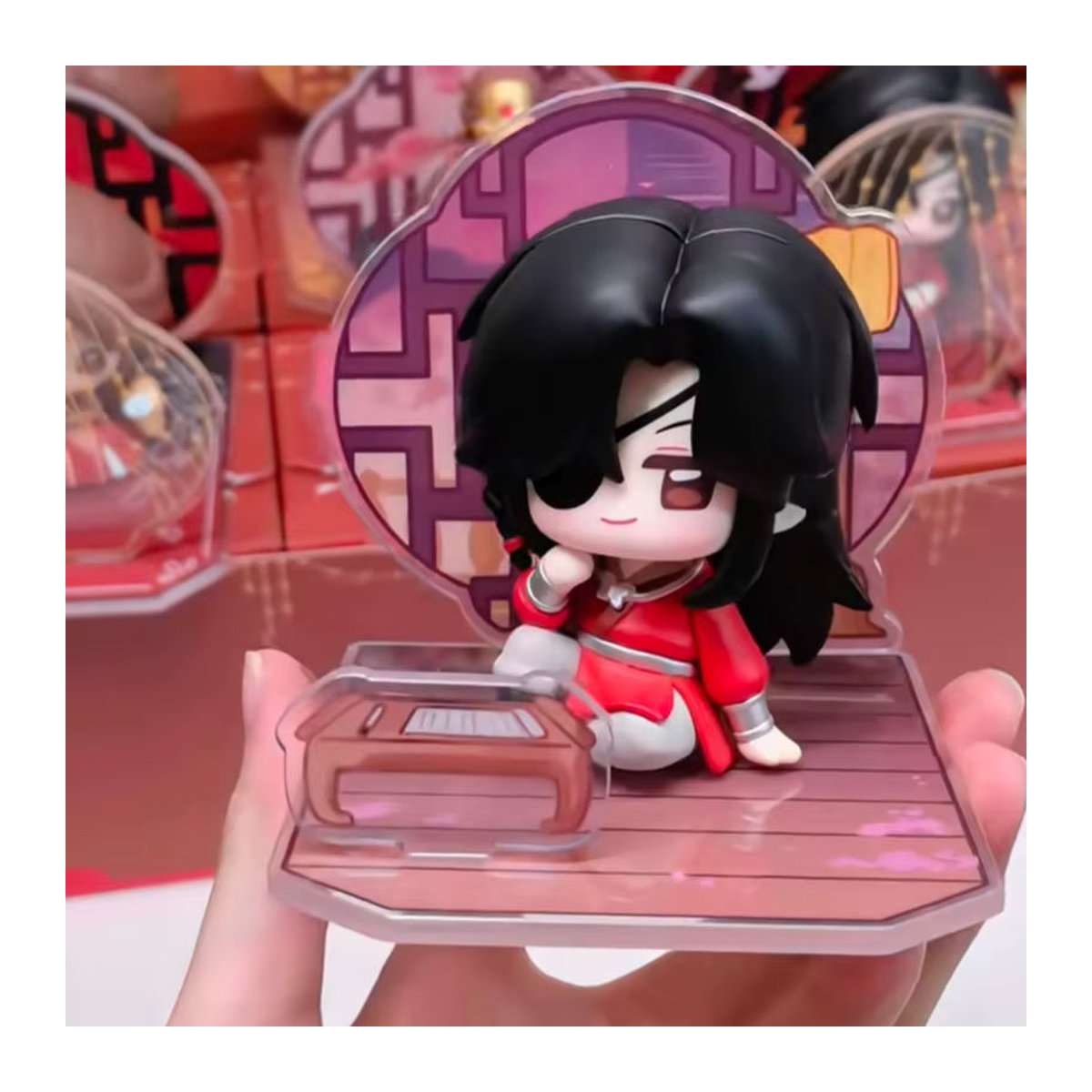 Hot Toys Tian Guan Ci Fu Xie Lian PVC-Modellfigur aus der Himmlischer Gott segnet die Menschen Serie, mehrfarbig, Höhe: 8 cm - Bild 3