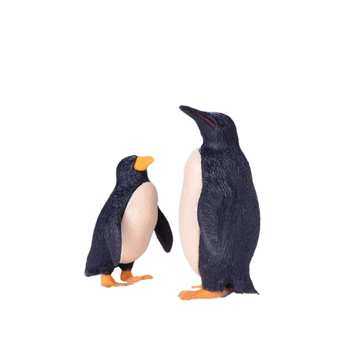 HOTUOCHO Pinguin Vater und Sohn Dekofiguren aus Kunststoff, 2er Set, Schwarz, Mikrolandschaft Ornament - Bild 7