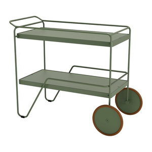 HOUE Click Serving Cart Servierwagen in Grün mit minimalistischem und modernem Design
