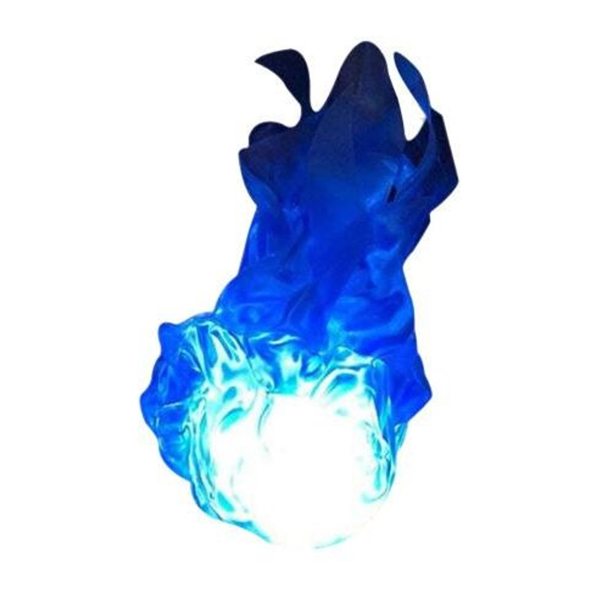 Houspace Halloween LED Feuerball Blau - Schwimmende künstliche Flamme als dekorative Beleuchtung - Bild 1