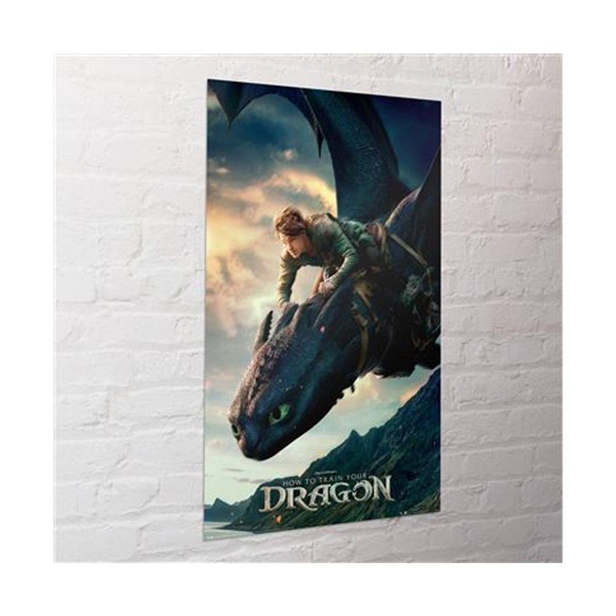 How To Train Your Dragon Live Action Ohnezahn Papierposter mehrfarbig B: 91.5 cm, H: 61 cm - Bild 2