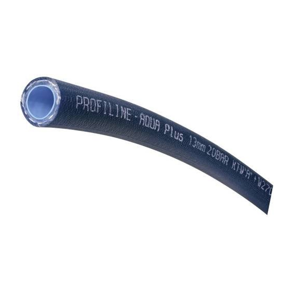 Hozelock Profiline Aqua Plus Trinkwasserschlauch Schwarz Ø 12,5 mm (1/2 Zoll) Meterware - Bild 1